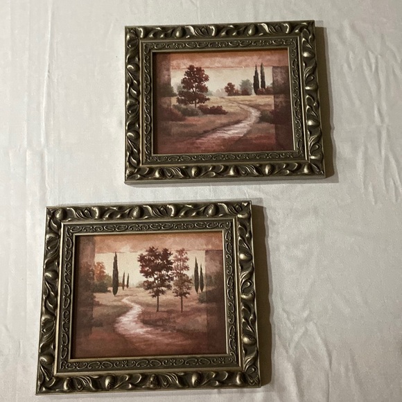 Framed Prints in Decorative Pewter Colored Frames -Print Copies by Vivian Flasch - Picture 2 of 12